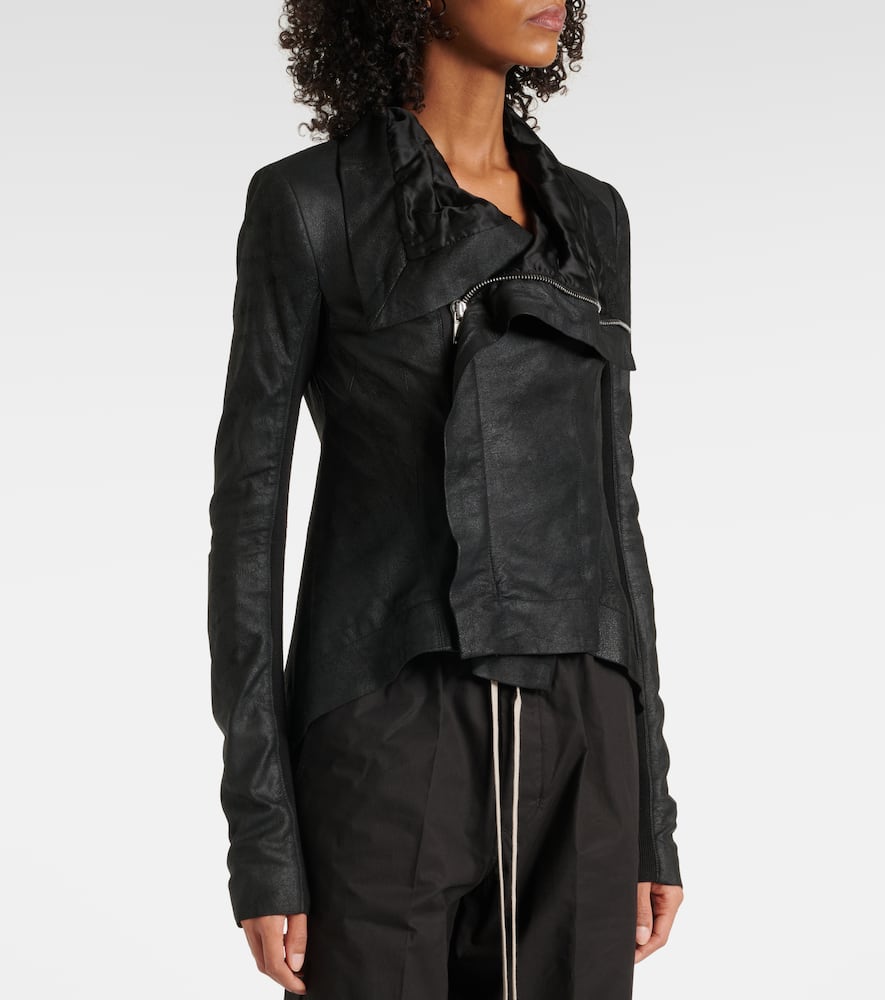 Rick Owens Naska leather biker jacket