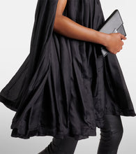 Rick Owens Off-shoulder silk kaftan