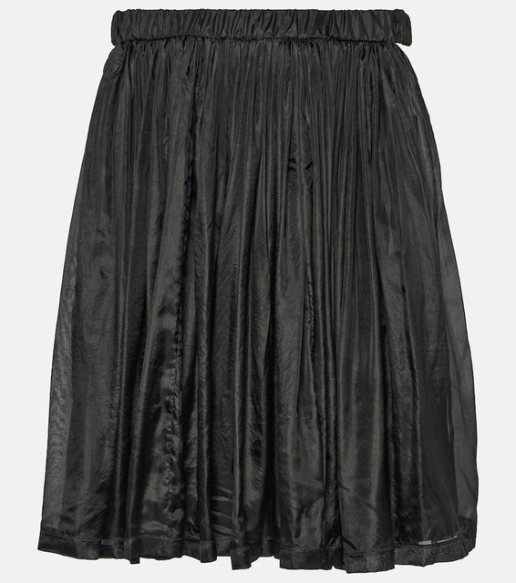 Rick Owens Off-shoulder silk kaftan