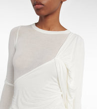 Rick Owens One-shoulder draped minidress