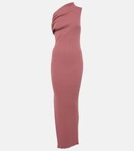 Rick Owens One-shoulder jersey maxi dress. Rick Owens 单肩针织长裙