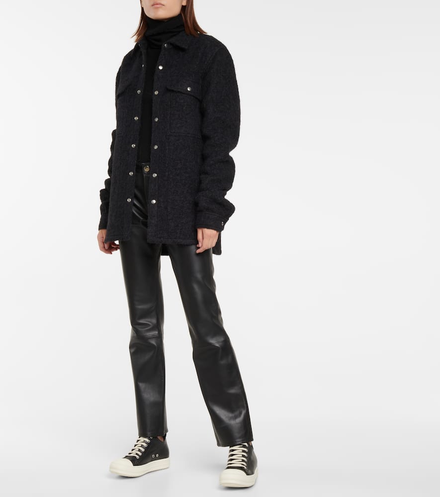 Rick Owens Phlegethon leather sneakers
