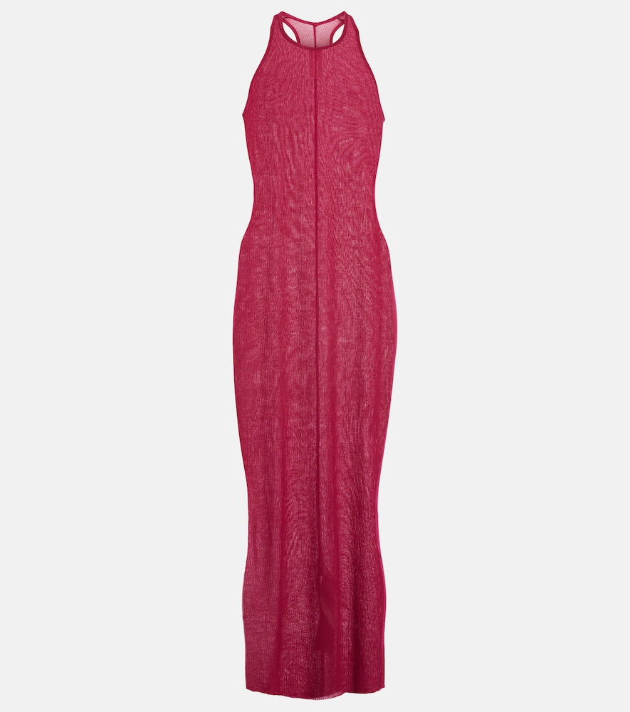 Rick Owens Printed sheer midi dress. Rick Owens 印花薄纱中长连衣裙