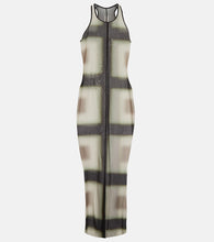 Rick Owens Printed sheer midi dress. Rick Owens 印花薄纱中长连衣裙