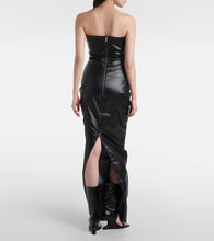 Rick Owens Prong cutout cotton-blend cocktail dress