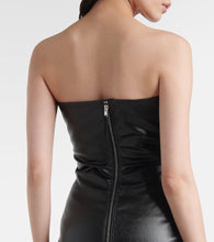 Rick Owens Prong cutout cotton-blend cocktail dress