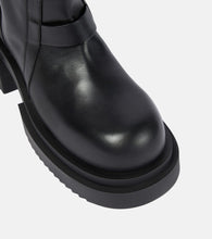 Rick Owens Pull On leather knee-high boots