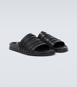 Rick Owens Ruhlmann Granola leather sandals