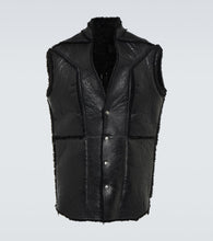 Rick Owens Shearling vest