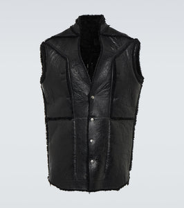 Rick Owens Shearling vest