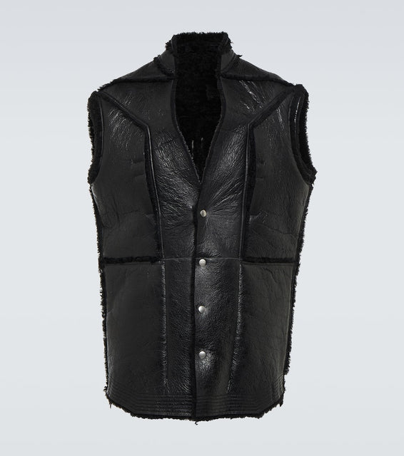 Rick Owens Shearling vest
