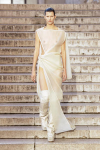 Rick Owens Sheer leather gown