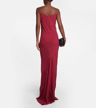 Rick Owens Silk-satin maxi dress