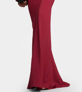 Rick Owens Silk-satin maxi dress