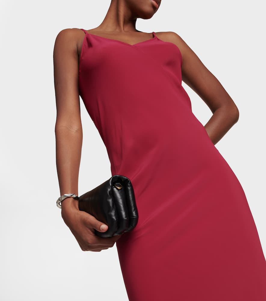 Rick Owens Silk-satin maxi dress