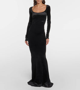 Rick Owens Slip jersey maxi dress