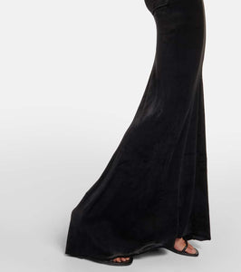 Rick Owens Slip jersey maxi dress