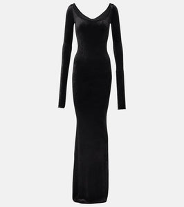 Rick Owens Slip jersey maxi dress