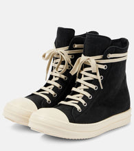Rick Owens Sneaks high-top canvas sneakers