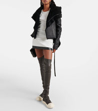 Rick Owens Stocking knee-high leather sneakers