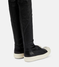 Rick Owens Stocking over-the-knee leather boots