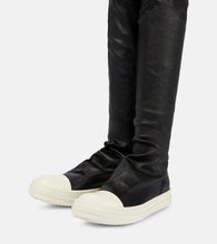 Rick Owens Stocking over-the-knee leather boots