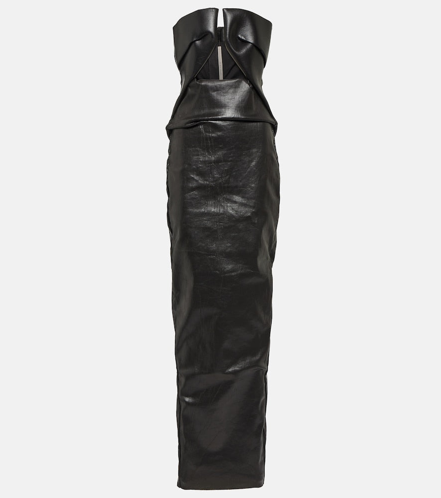 Rick Owens Strapless gown. Rick Owens 无肩带礼服