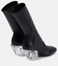 Rick Owens Stretch leather ankle boots