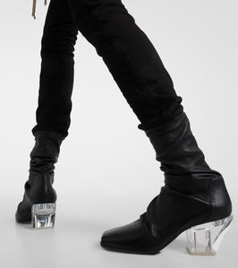 Rick Owens Stretch leather ankle boots