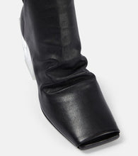 Rick Owens Stretch leather ankle boots