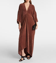 Rick Owens Tommykite gathered jersey gown