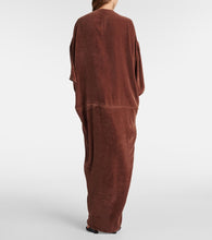 Rick Owens Tommykite gathered jersey gown