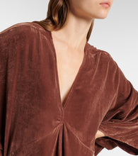 Rick Owens Tommykite gathered jersey gown