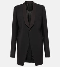 Rick Owens Walrus Tux virgin wool blazer