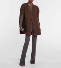 Rick Owens Wool zipped cape