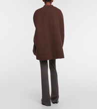 Rick Owens Wool zipped cape