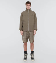 Rick Owens x Champion√Ç¬Æ Mountain asymmetric cotton jacket