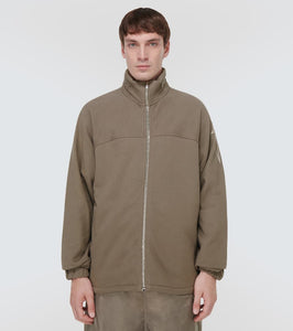 Rick Owens x Champion√Ç¬Æ Mountain asymmetric cotton jacket