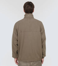 Rick Owens x Champion√Ç¬Æ Mountain asymmetric cotton jacket