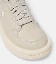 Rick Owens x Converse Turbowpn leather high-top sneakers