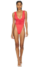 Riot Swim Echo One Piece in Red - Riot Swim Echo - Une pièce en rouge - Riot Swim Echo 一件（红色） - Riot Swim Echo Einteiler in Rot - Riot Swim Echo 원피스 - Costume intero Riot Swim Echo in rosso