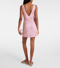 Rixo Christabel sequined minidress