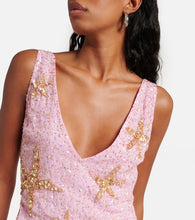 Rixo Christabel sequined minidress