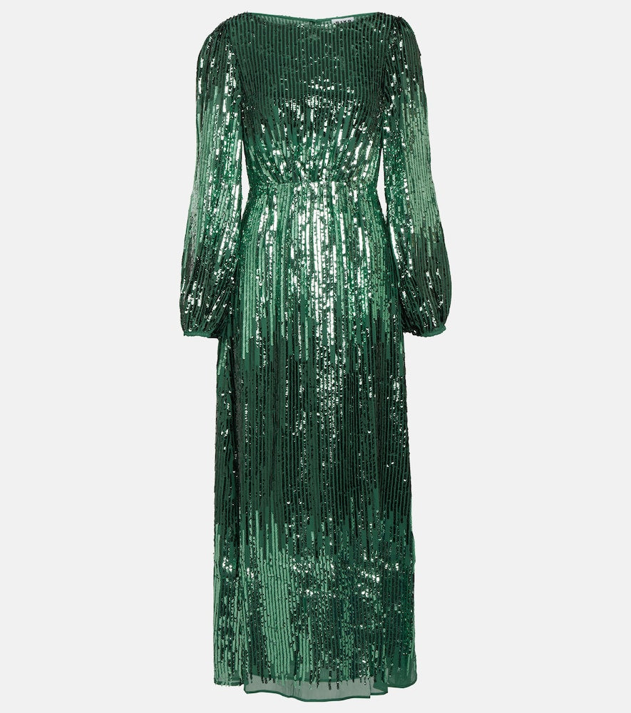 Rixo Coco sequined maxi dress. Rixo Coco亮片长裙