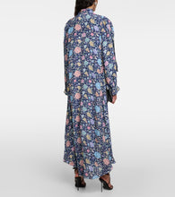 Rixo Ferne floral crepe midi dress
