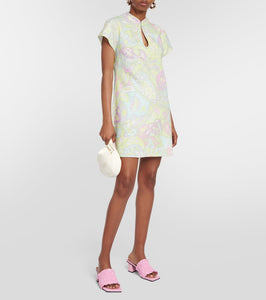 Rixo Floral cotton minidress