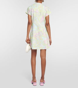 Rixo Floral cotton minidress
