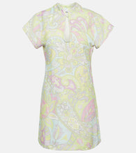 Rixo Floral cotton minidress