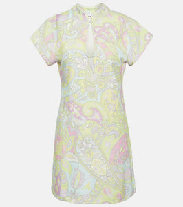 Rixo Floral cotton minidress