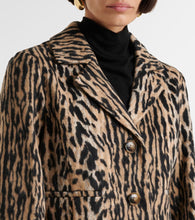 Rixo Leila leopard-print jacket